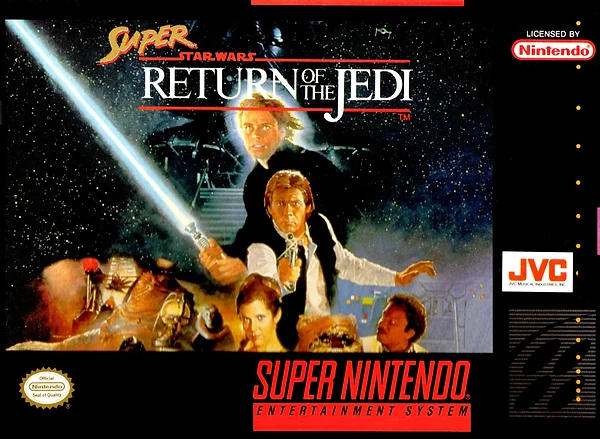 Super Star Wars: Return of the Jedi box art