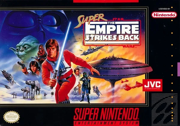 Super Star Wars: The Empire Strikes Back box art