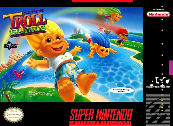 Super Troll Islands Box Art