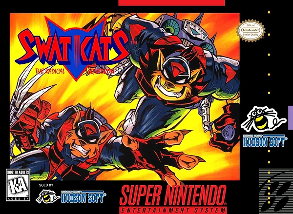 SWAT Kats: The Radical Squadron Box Art