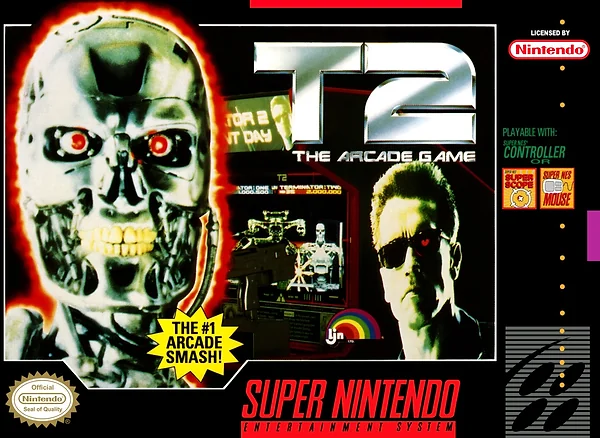 T2: The Arcade Game Box Art