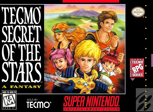 Tecmo Secret of the Stars Box Art