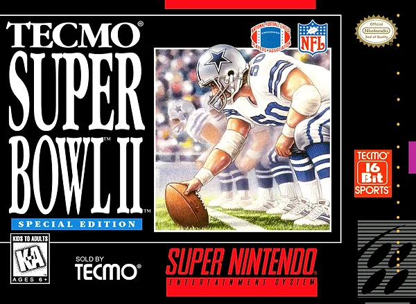 Tecmo Super Bowl II: Special Edition Box Art