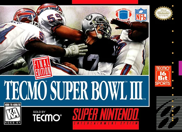 Tecmo Super Bowl III: Final Edition box art