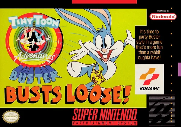 Tiny Toon Adventures: Buster Busts Loose box art