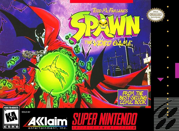 Todd McFarlane's Spawn: The Video Game Box Art
