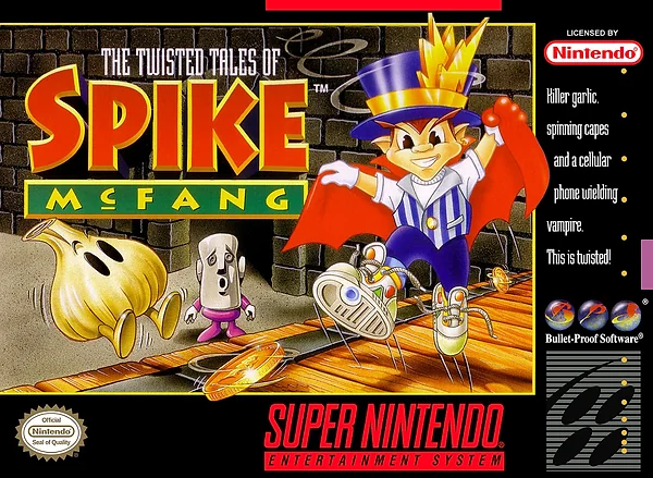 Twisted Tales of Spike McFang box art