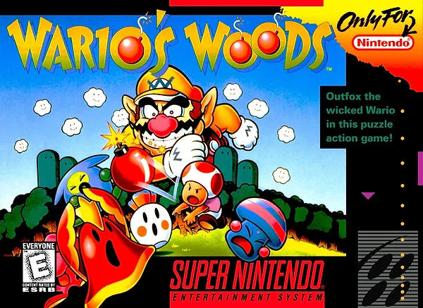 Wario's Woods box art
