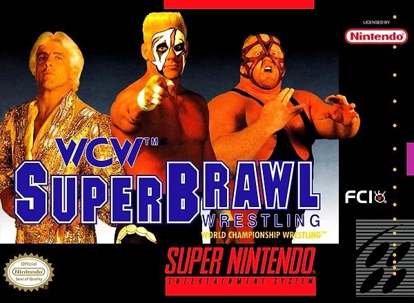WCW SuperBrawl Wrestling Box Art