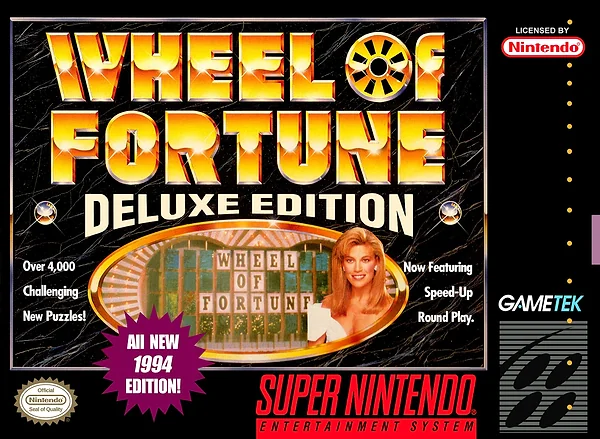 Wheel of Fortune Deluxe Edition box art