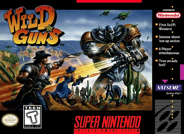 Wild Guns box art