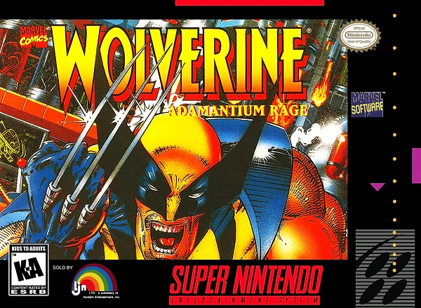Wolverine: Adamantium Rage box art
