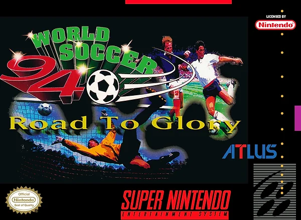 World Soccer '94: Road to Glory Box Art
