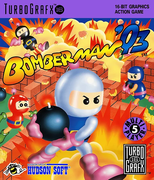 Bomberman '93 Box Art