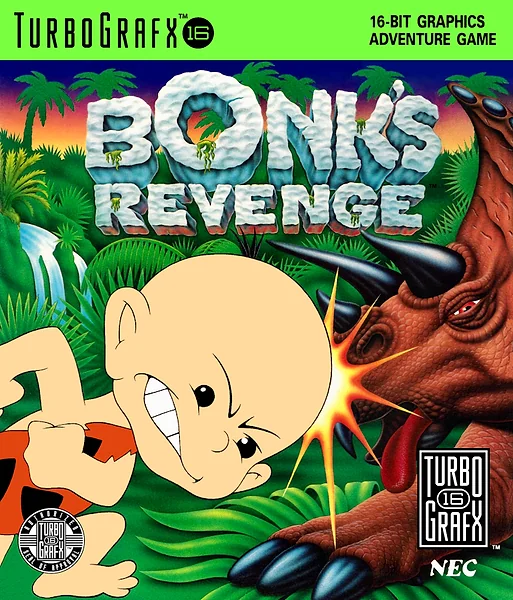 Bonk's Revenge box art