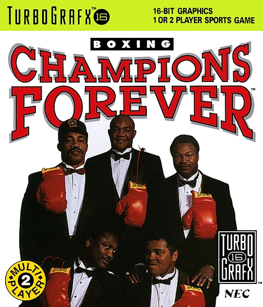 Champions Forever Boxing box art
