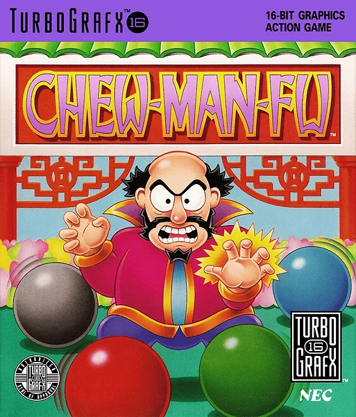 Chew Man Fu box art