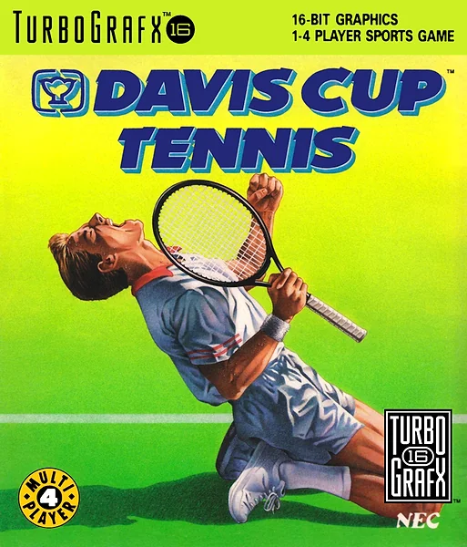 Davis Cup Tennis box art