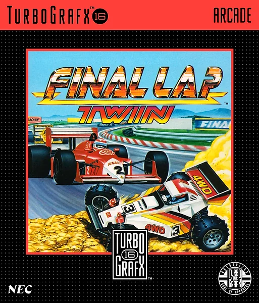 Final Lap Twin Box Art