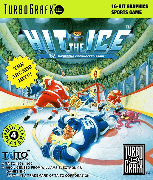 Hit the Ice box art