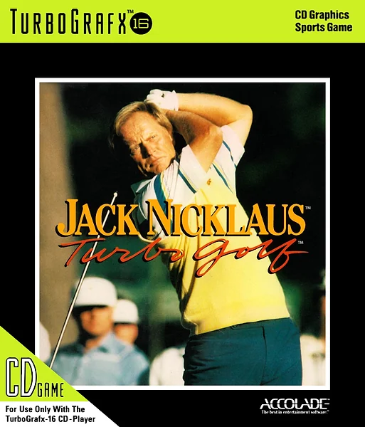 Jack Nicklaus Turbo Golf Box Art