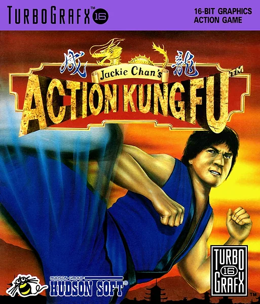 Jackie Chan's Action Kung Fu box art