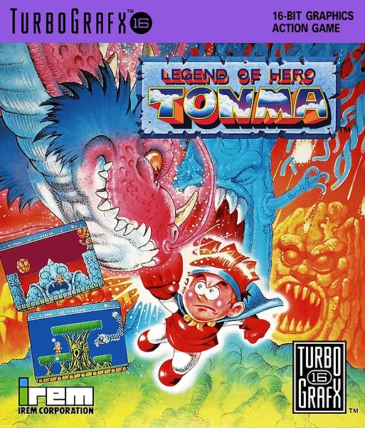 Legend of Hero Tonma Box Art