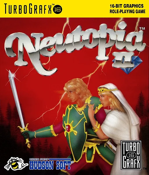 Neutopia II box art