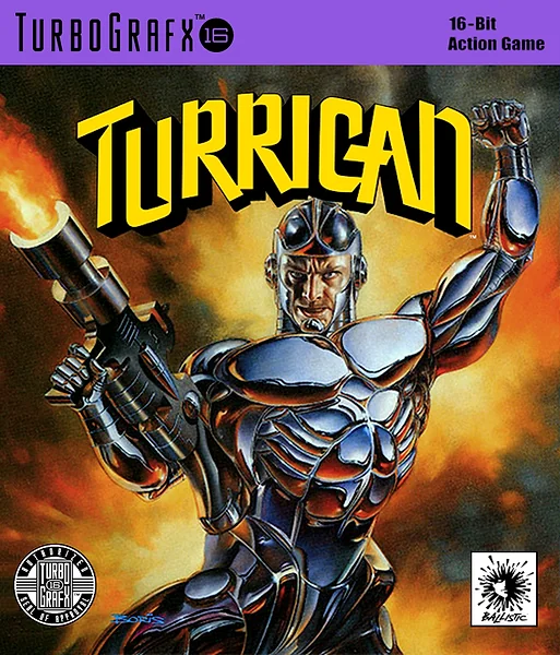 Turrican Box Art
