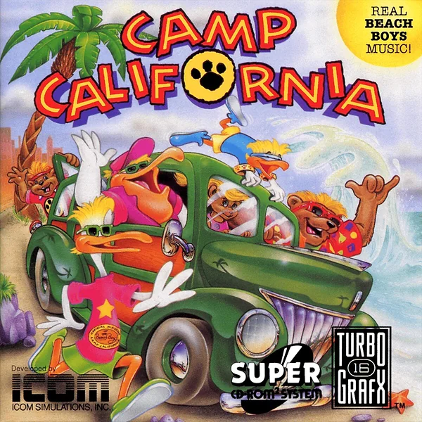 Camp California box art