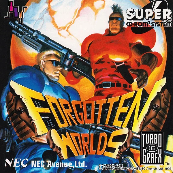 Forgotten Worlds Box Art