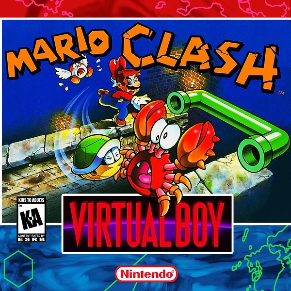 Mario Clash box art