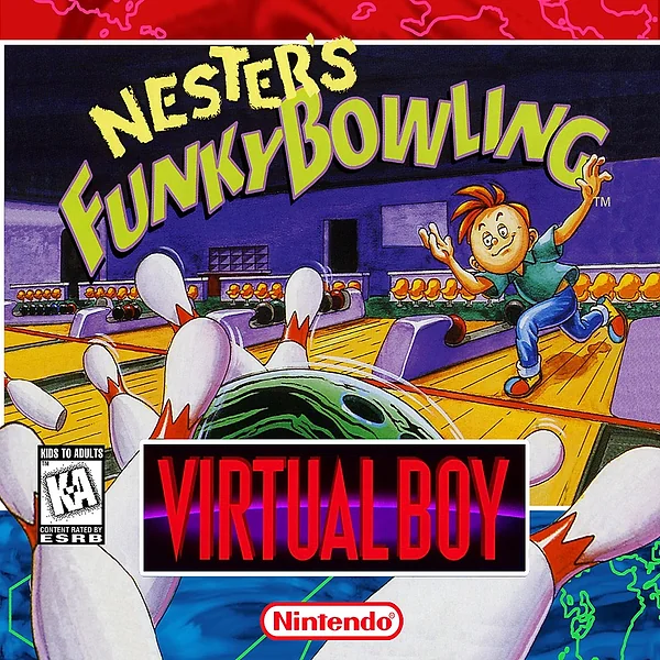 Nester's Funky Bowling box art