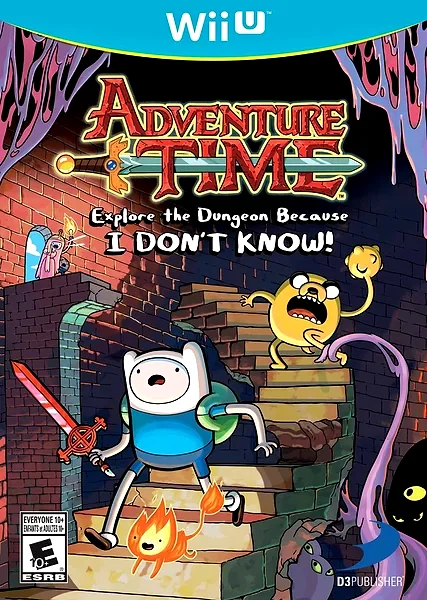 Adventure Time: Explore the Dungeon Because I Don't Know! box art