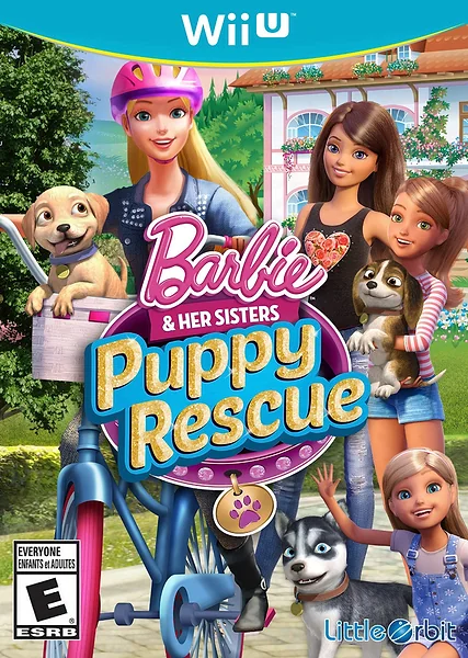 Barbie and Her Sisters: Puppy Rescue box art
