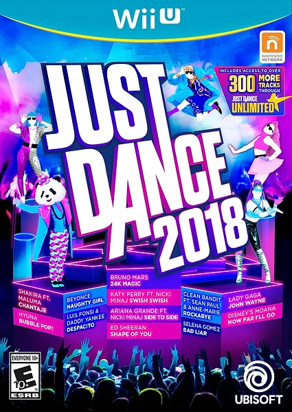 Just Dance 2018 box art