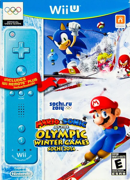 Mario & Sonic at the Sochi 2014 Olympic Winter Games box art