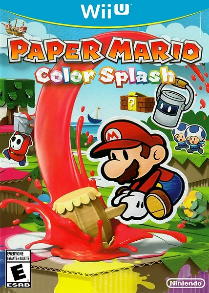 Paper Mario: Color Splash Box Art