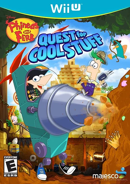 Phineas and Ferb: Quest for Cool Stuff Box Art