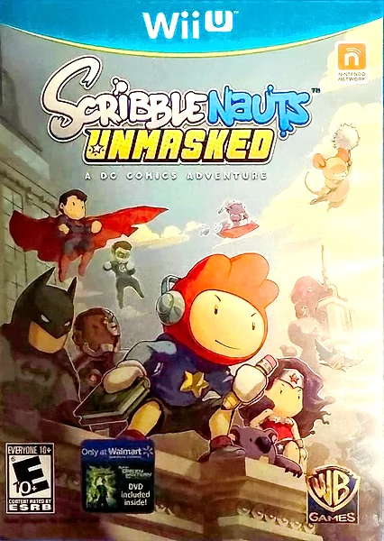 Scribblenauts Unmasked: A DC Comics Adventure box art