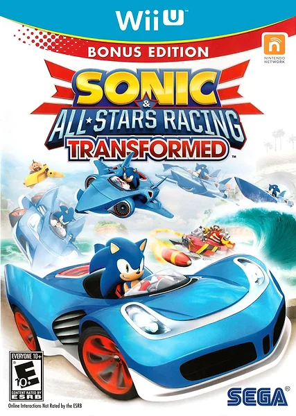 Sonic & All-Stars Racing Transformed Box Art