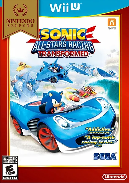 Sonic & All-Stars Racing Transformed box art