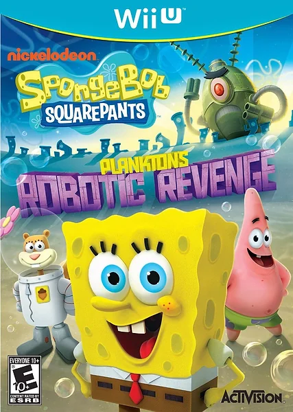 SpongeBob SquarePants: Plankton's Robotic Revenge Box Art