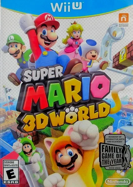 Super Mario 3D World box art