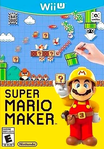 Super Mario Maker Box Art