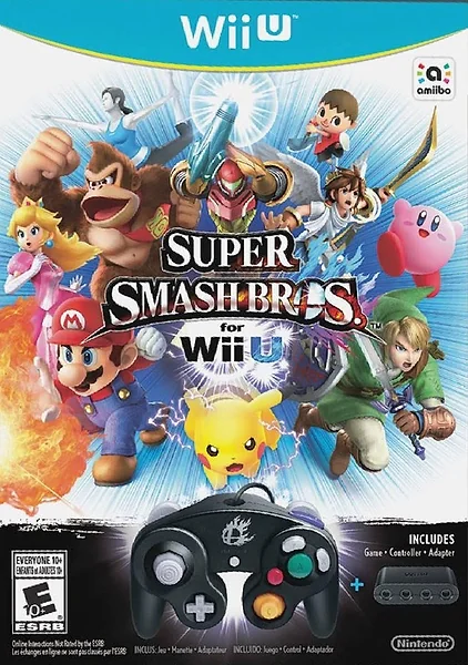 Super Smash Bros. for Wii U box art