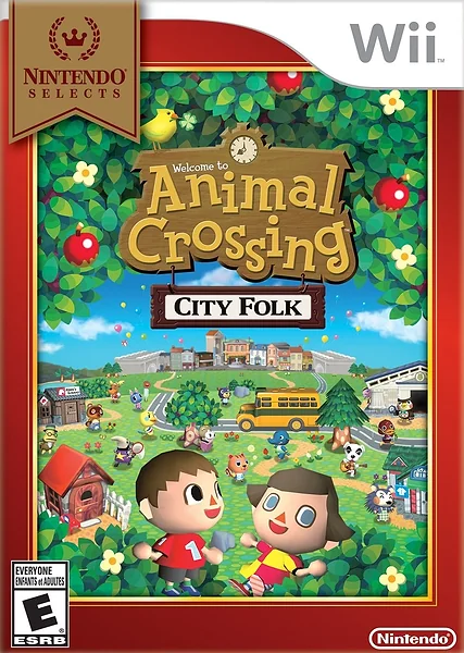 Animal Crossing: City Folk box art