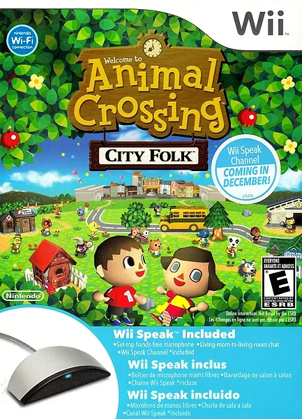 Animal Crossing: City Folk box art