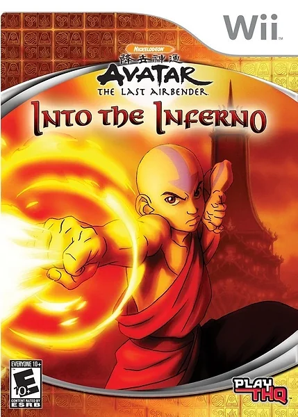Avatar: The Last Airbender - Into the Inferno box art