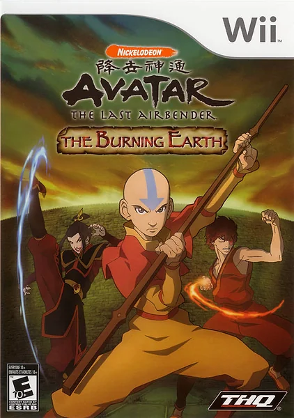 Avatar: The Last Airbender - The Burning Earth box art